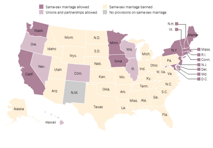 Gay Marriage Religion United States 16